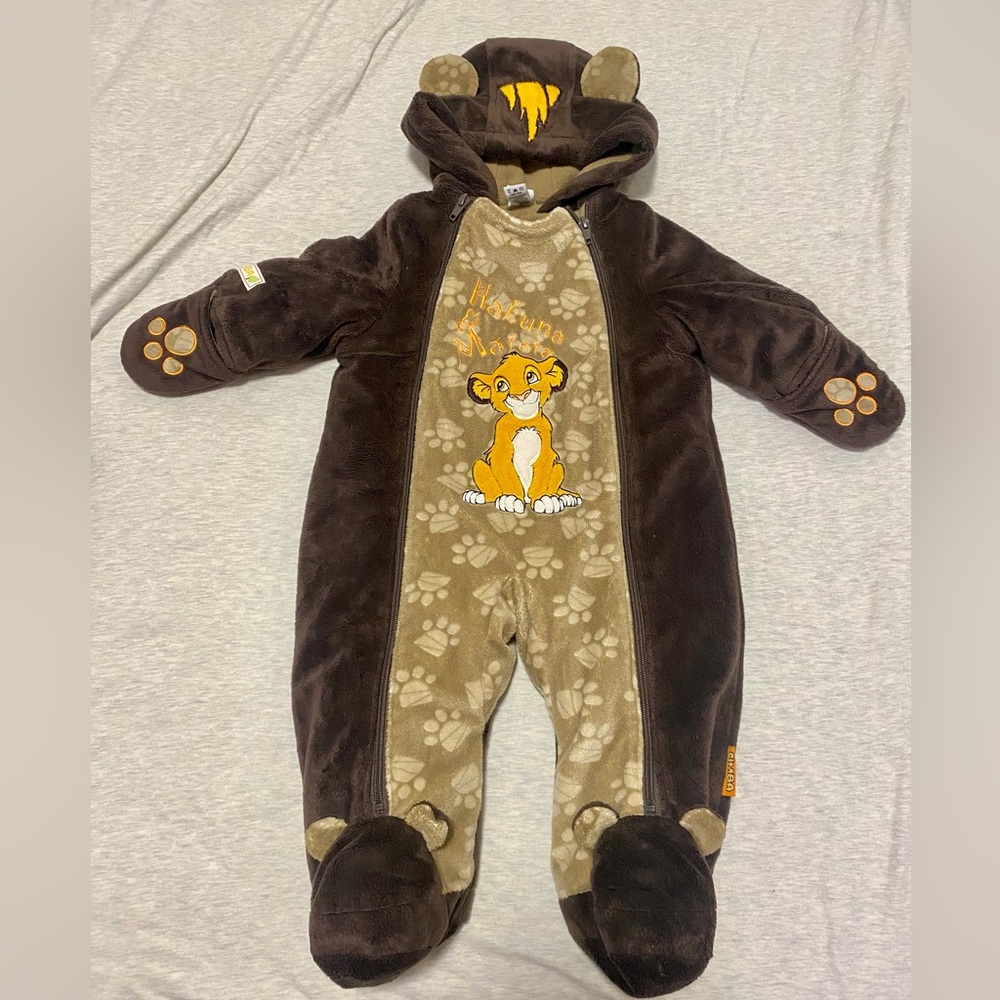 Disney Bunting Suit 6-12M - VGUC